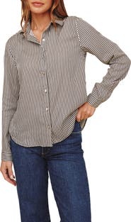 Bella Dahl Stripe Oversize Button-Up Shirt