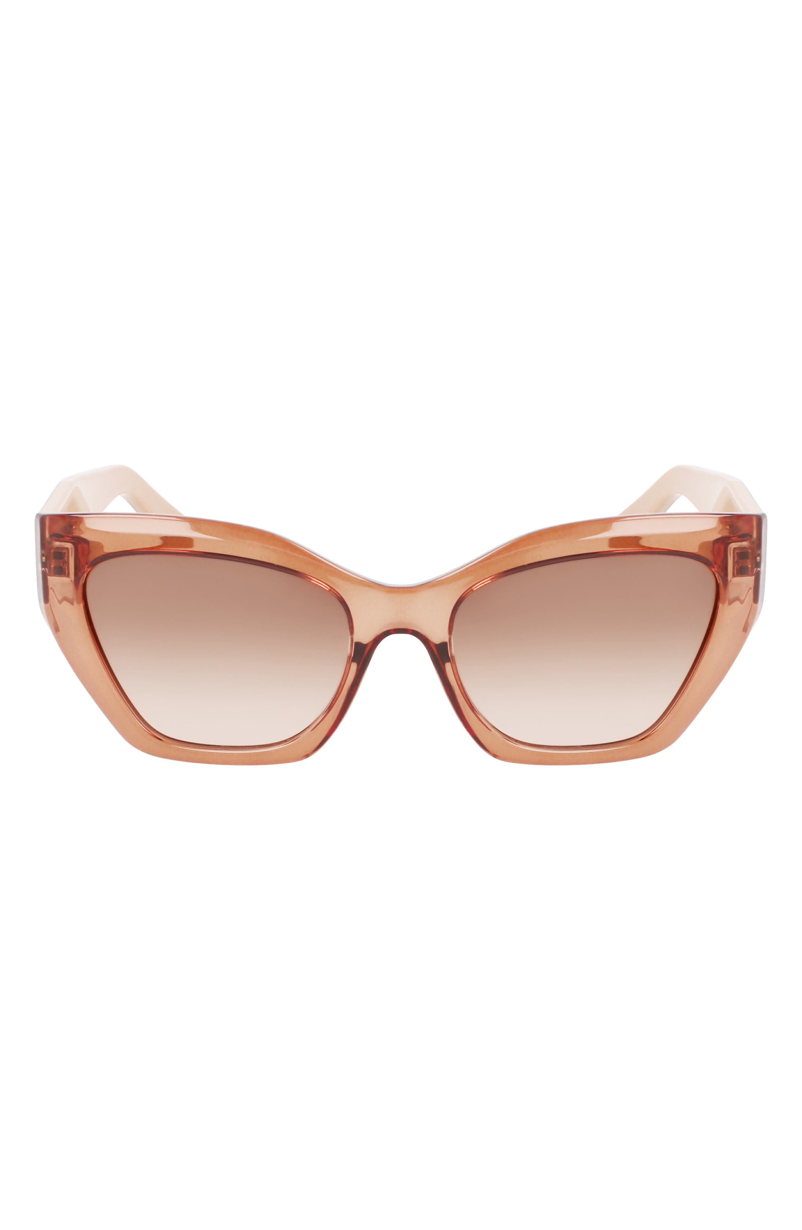 FERRAGAMO Gancini 54mm Rectangular Sunglasses