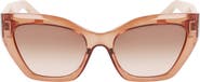 FERRAGAMO Gancini 54mm Rectangular Sunglasses