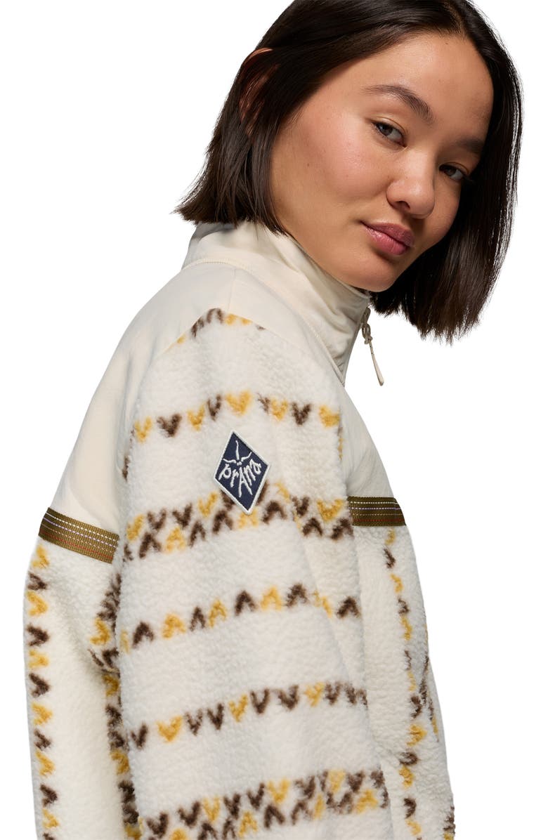 prAna Hurricane Fleece Sweater, Alternate, color, Canvas Wishbone