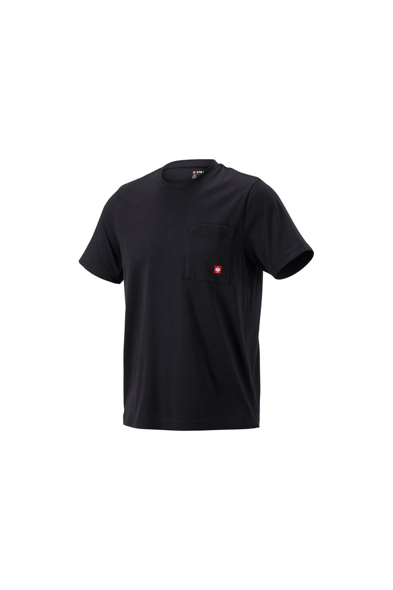 Pocket T-Shirt e.s.iconic, Main, color, Black