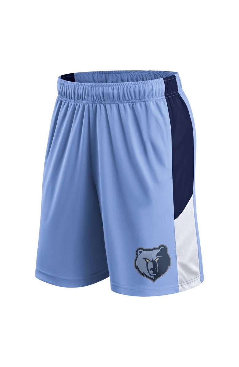 FANATICS Men's Fanatics Light Blue Memphis Grizzlies Practice Performance Shorts, Alternate, color, Light Blue