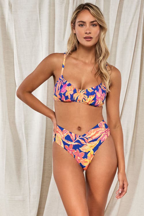 Swim Systems Delfina V Front In Royal Tropics