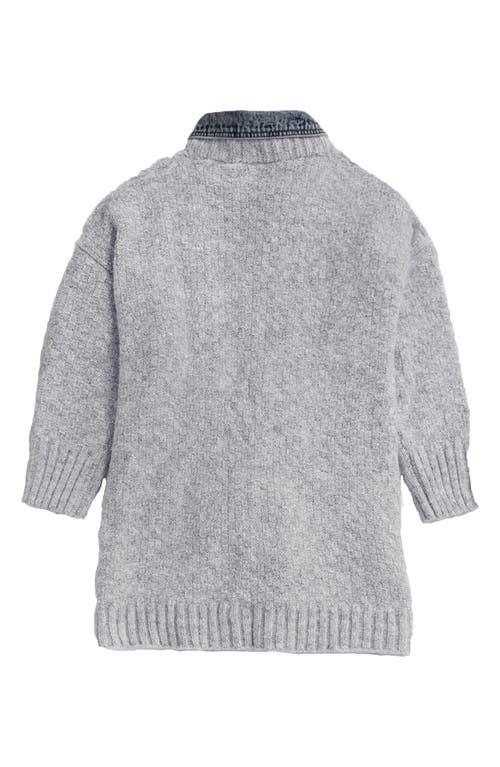 SAACHI SAACHI DENIM KNIT CARDIGAN