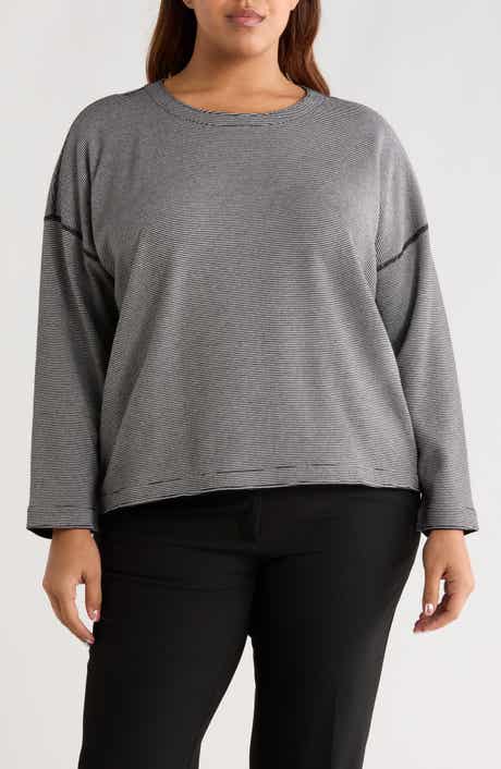 Eileen Fisher Reversible Organic Cotton Top