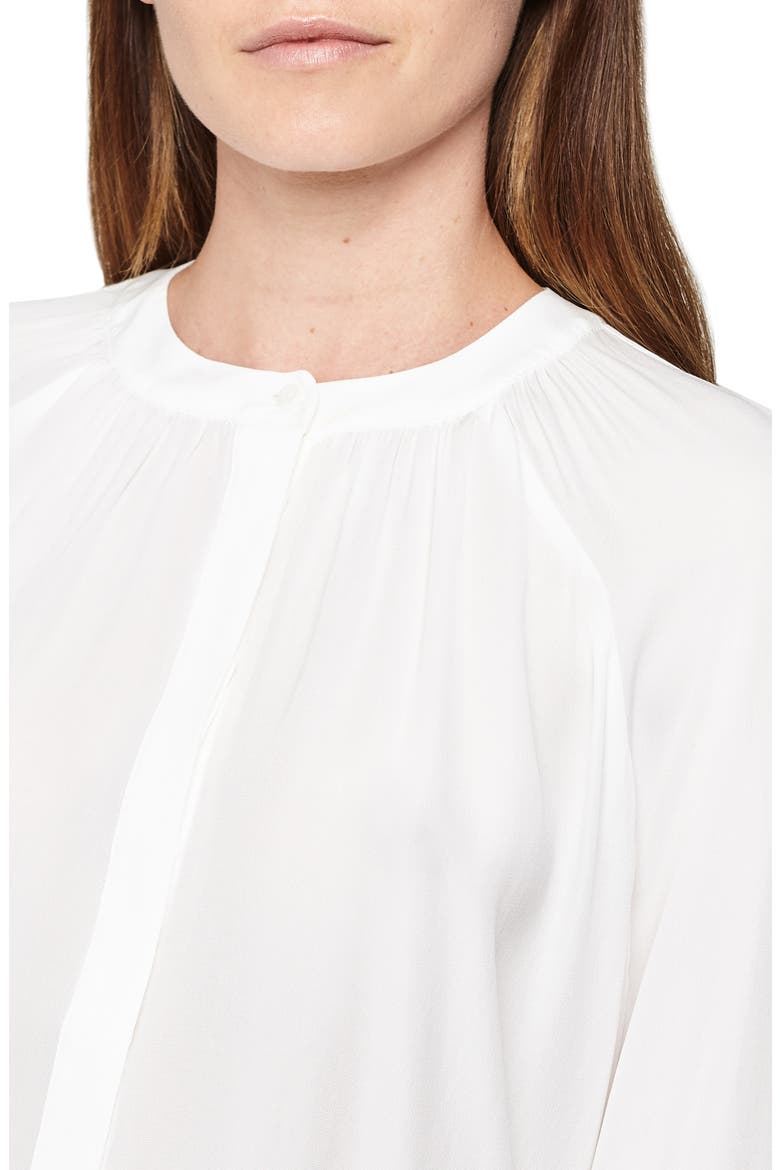 Gwen Balloon Sleeve Popover Blouse, Alternate, color, WHITE