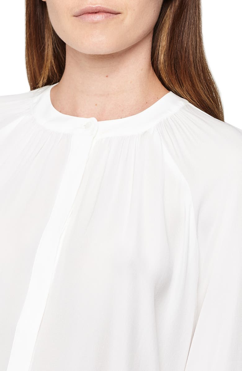 Reiss Gwen Balloon Sleeve Popover Blouse, Alternate, color, 