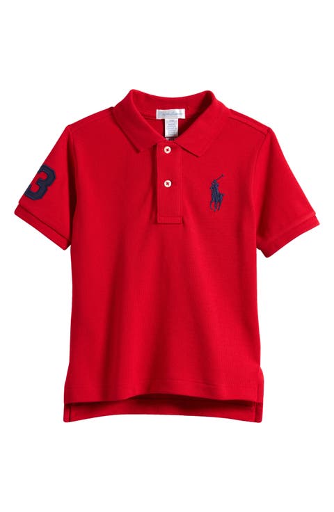 Mesh Sleeve Cotton Polo (Baby)