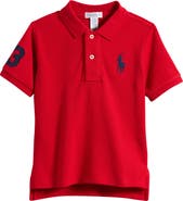 Ralph Lauren Mesh Sleeve Cotton Polo