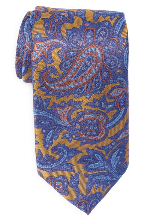 Culpeper Twill Paisley Silk Blend Tie