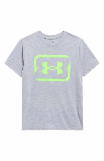 Under Armour Kids' UA Bark Fish Hooks Logo Performance Graphic T-Shirt