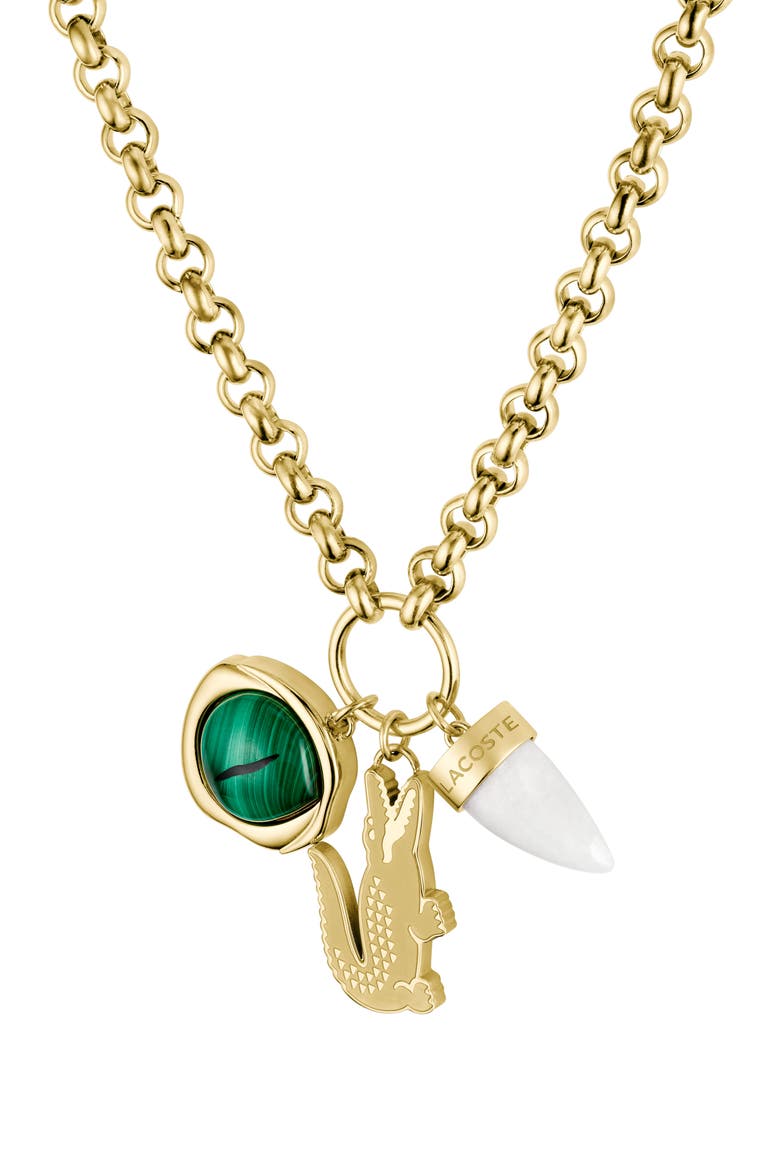 Men's Umpire Pendant Necklace, Alternate, color, GOLD