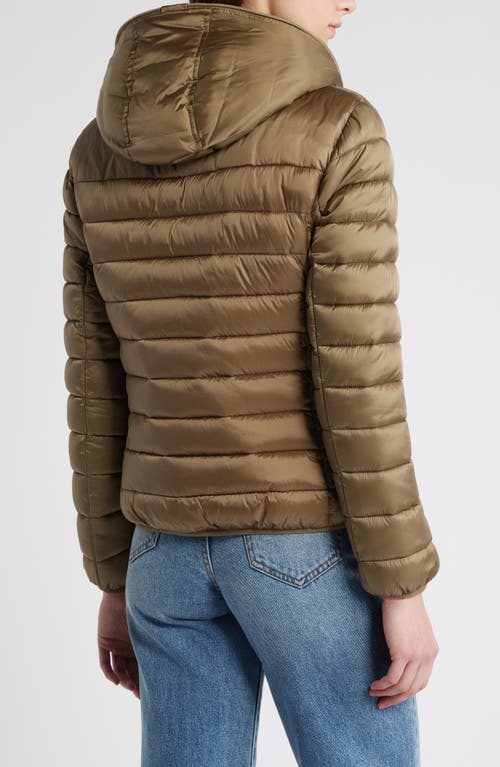 Save The Duck Elvira Quilted Water Repellent Hooded Puffer Jacket