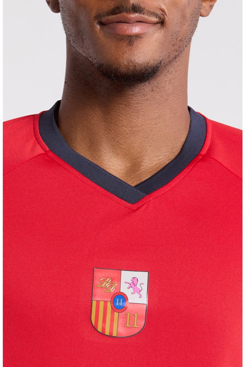 Spain Football Jersey, Alternate, color, RACING RED
