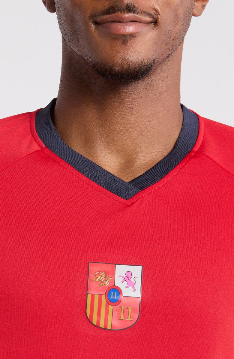 Les Deux Spain Football Jersey, Alternate, color, Racing Red