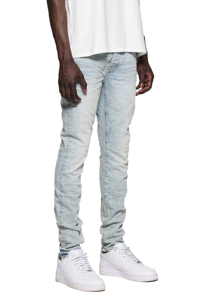 PURPLE BRAND Iced Tint Skinny Jeans, Alternate, color,