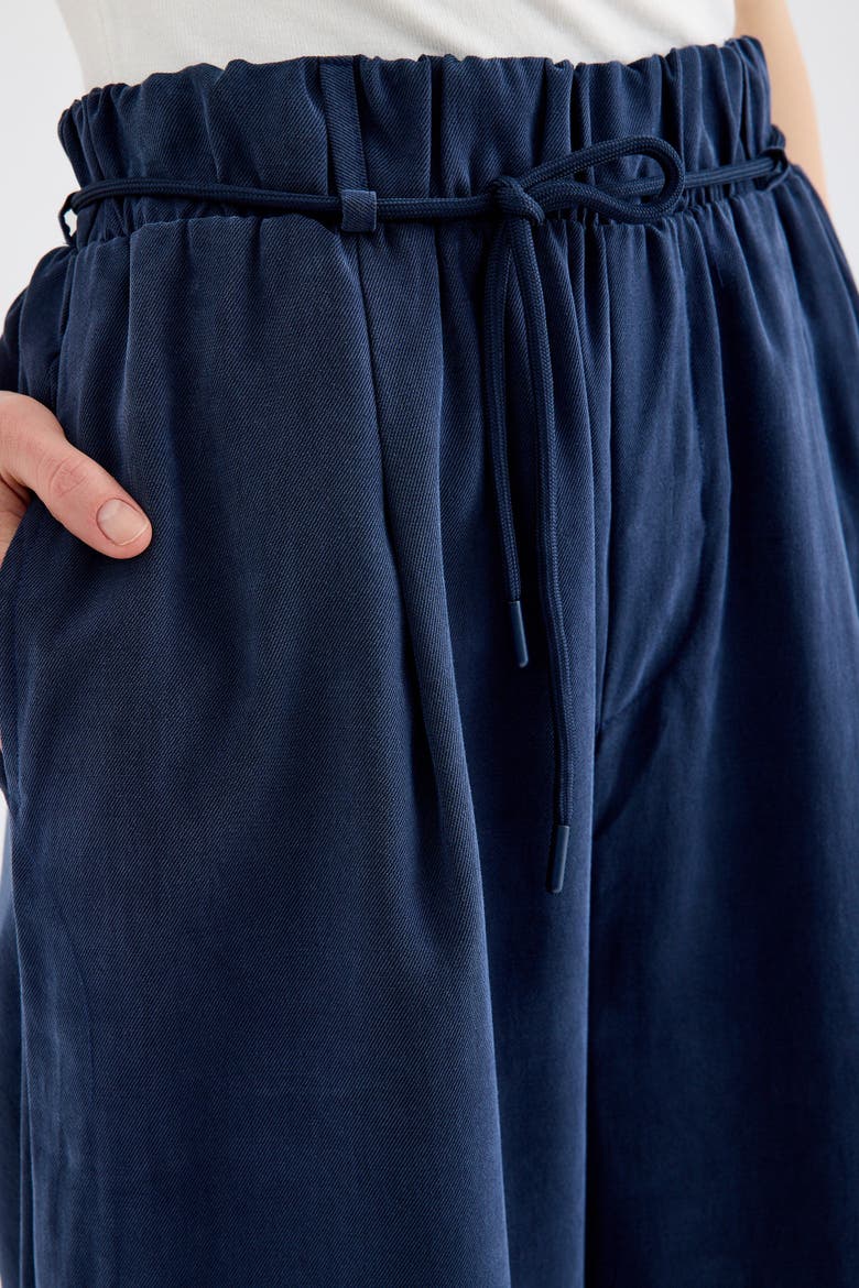 Calira Modal Wide Leg Pants, Alternate, color, Blue