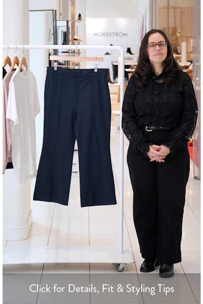 Flare Twill Ankle Pants video