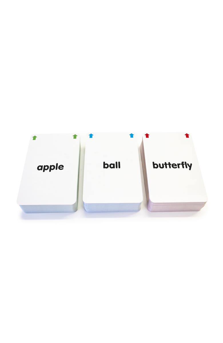 Junior Learning Noun Flashcards Medium Difficulty, Alternate, color, Multicolored