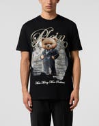 PHILIPP PLEIN Round Neck T-Shirt Teddy Money Men