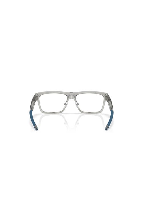 Oakley 48mm Rectangle Optical Glasses In Gray