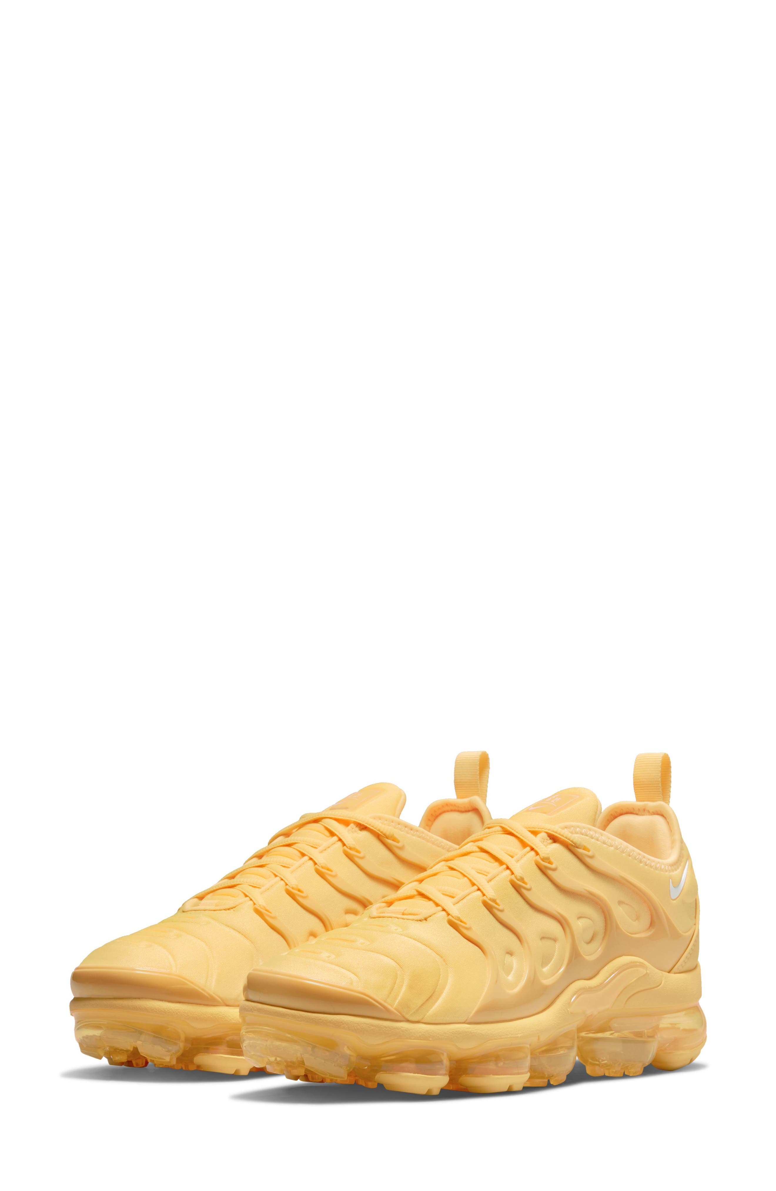 Air VaporMax Plus Sneaker, Main, color, CITRON PULSE/ WHITE