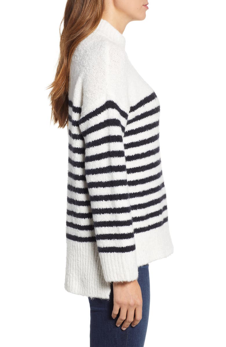 Lou & Grey Charlie Stripe Sweater, Alternate, color, 