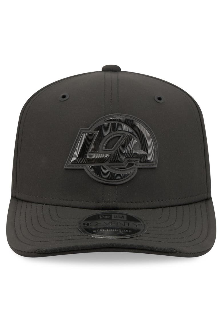 Men's New Era Black Los Angeles Rams 2026 Sideline 9SEVENTY Adjustable Hat, Alternate, color, Black