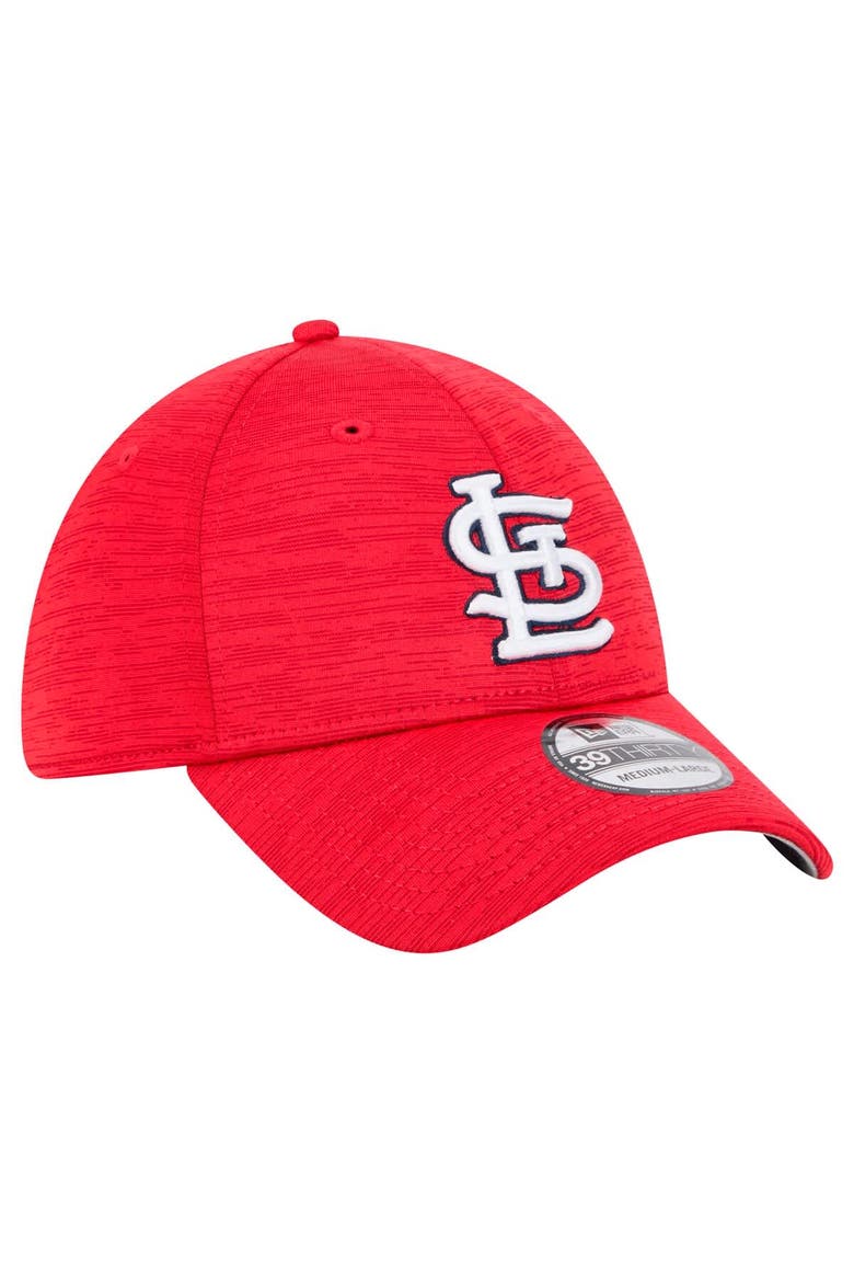Men's New Era Red St. Louis Cardinals Tech 39THIRTY Flex Hat, Alternate, color, Red