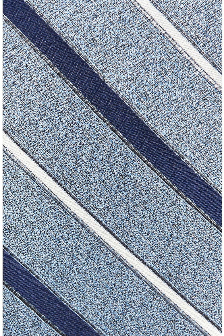 Toderi Stripe Silk Tie, Alternate, color, BLUE