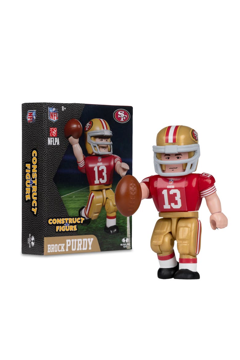 Brock Purdy (San Francisco 49ers) McFarlane NFL Construct-a-Figure, Main, color, Multi-Color