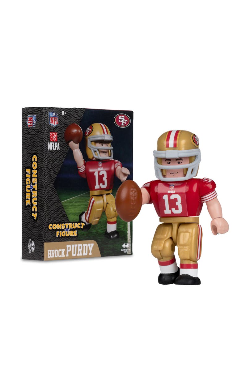 McFarlane Brock Purdy (San Francisco 49ers) McFarlane NFL Construct-a-Figure, Main, color, Multi-Color