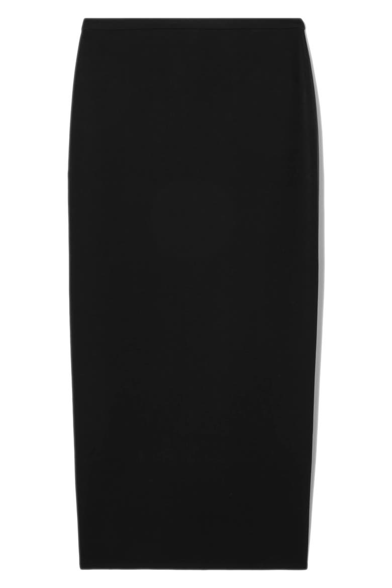 Column Maxi Skirt, Alternate, color, BLACK DARK KY CP