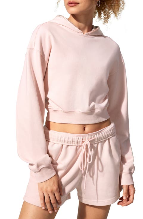 SILKERRY Cropped Fit Seamflow Poise Pullover Hoddie