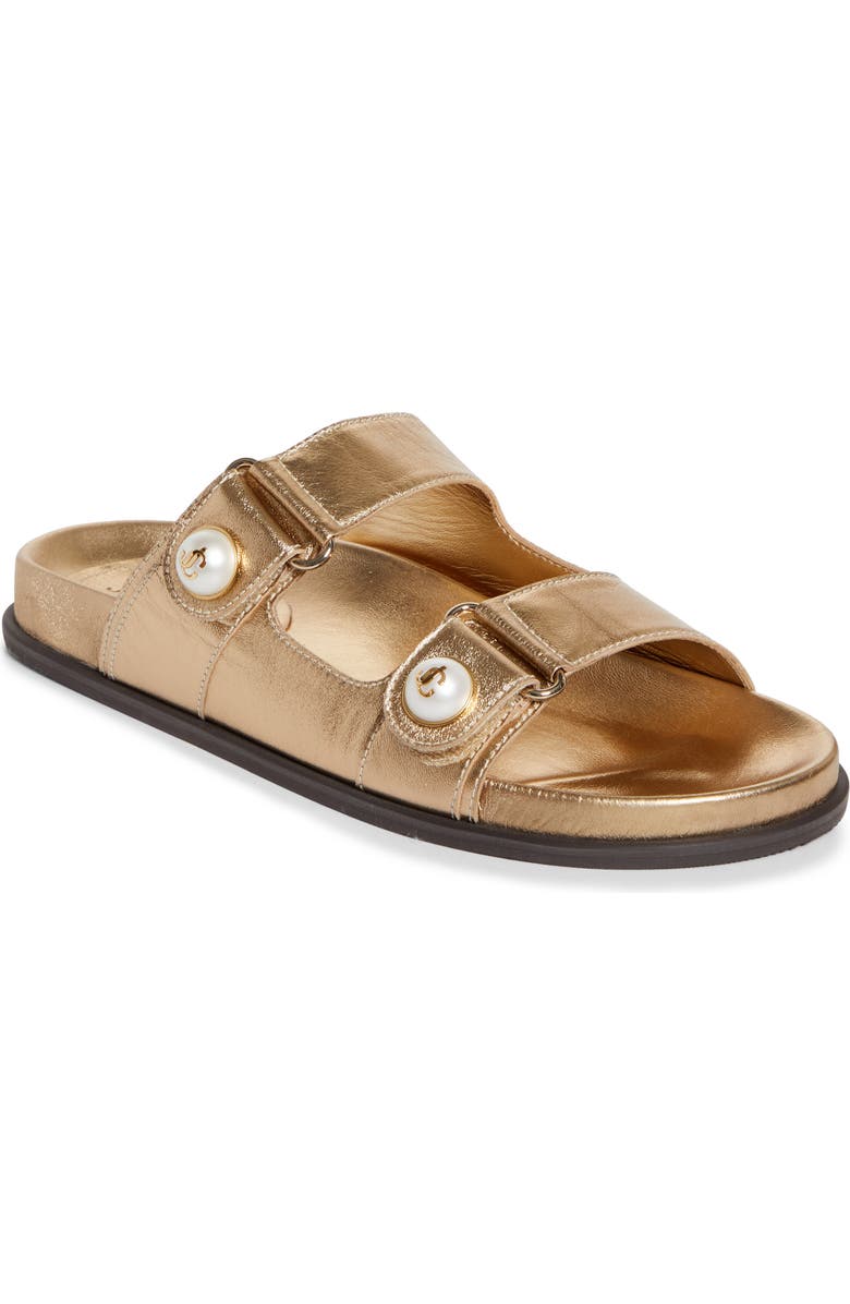 Jimmy Choo Fayence Slide Sandal, Main, color,