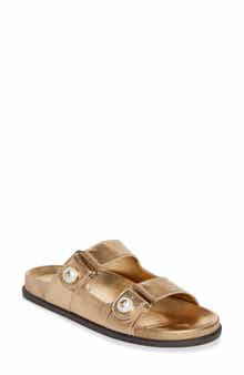 Jimmy Choo Fayence Slide Sandal