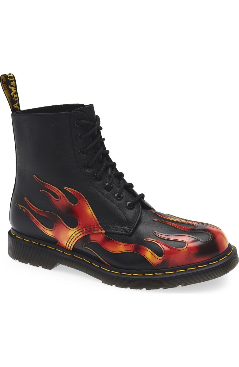 Dr. Martens 1460 Pascal Flame Boot, Main, color,