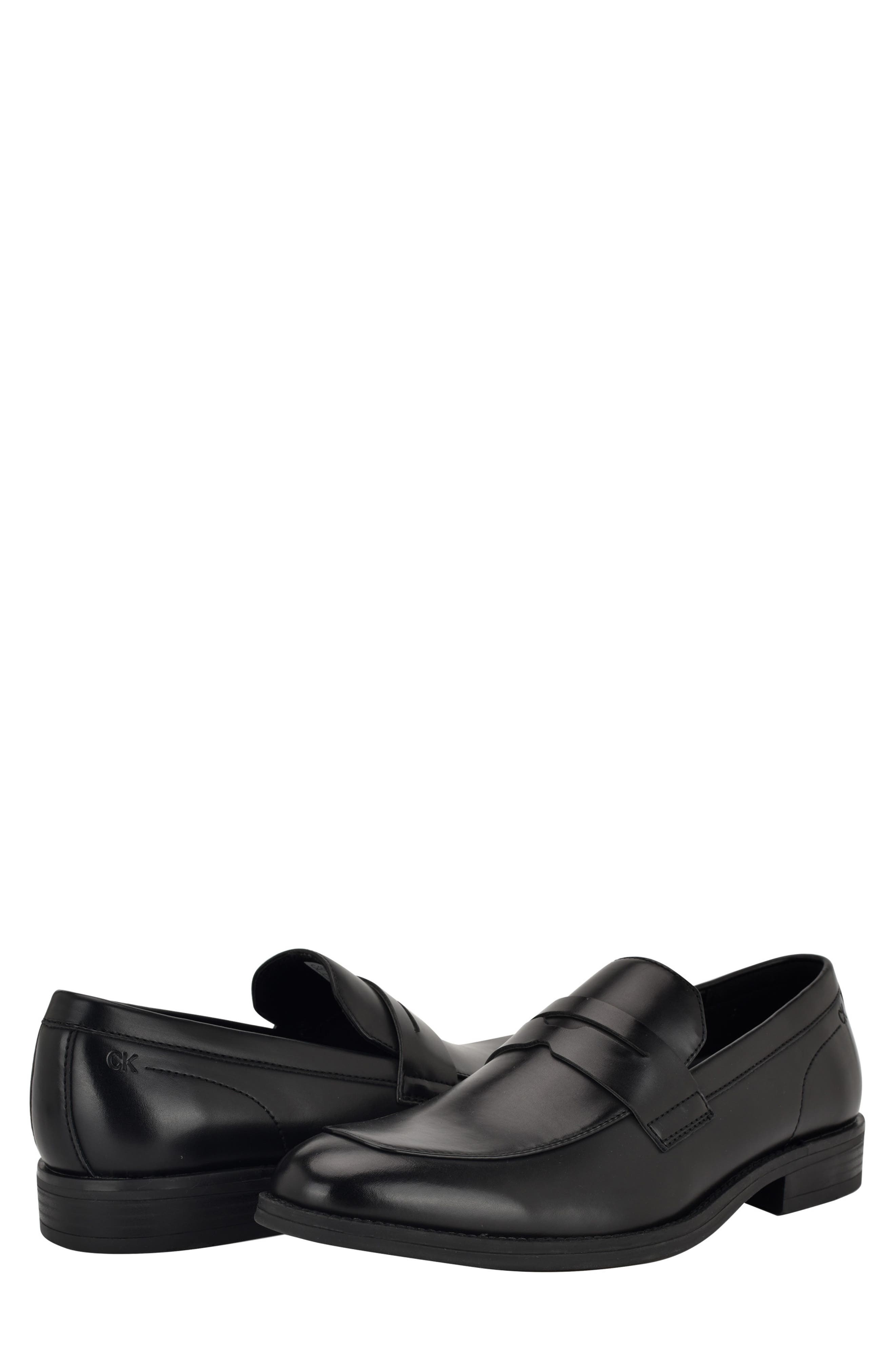 Calvin Klein Jay 2 Penny Loafer, Alternate, color, Black