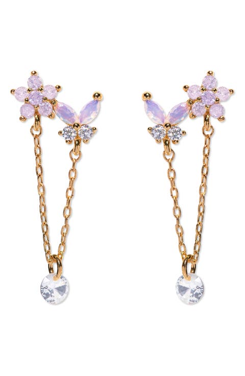 Butterfly Whispers Drop Earrings