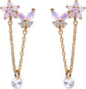 Girls Crew Butterfly Whispers Drop Earrings