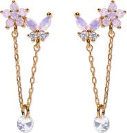 Girls Crew Butterfly Whispers Drop Earrings
