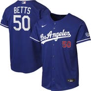 Nike Youth Nike Mookie Betts Royal Los Angeles Dodgers Alternate Stadium Jersey