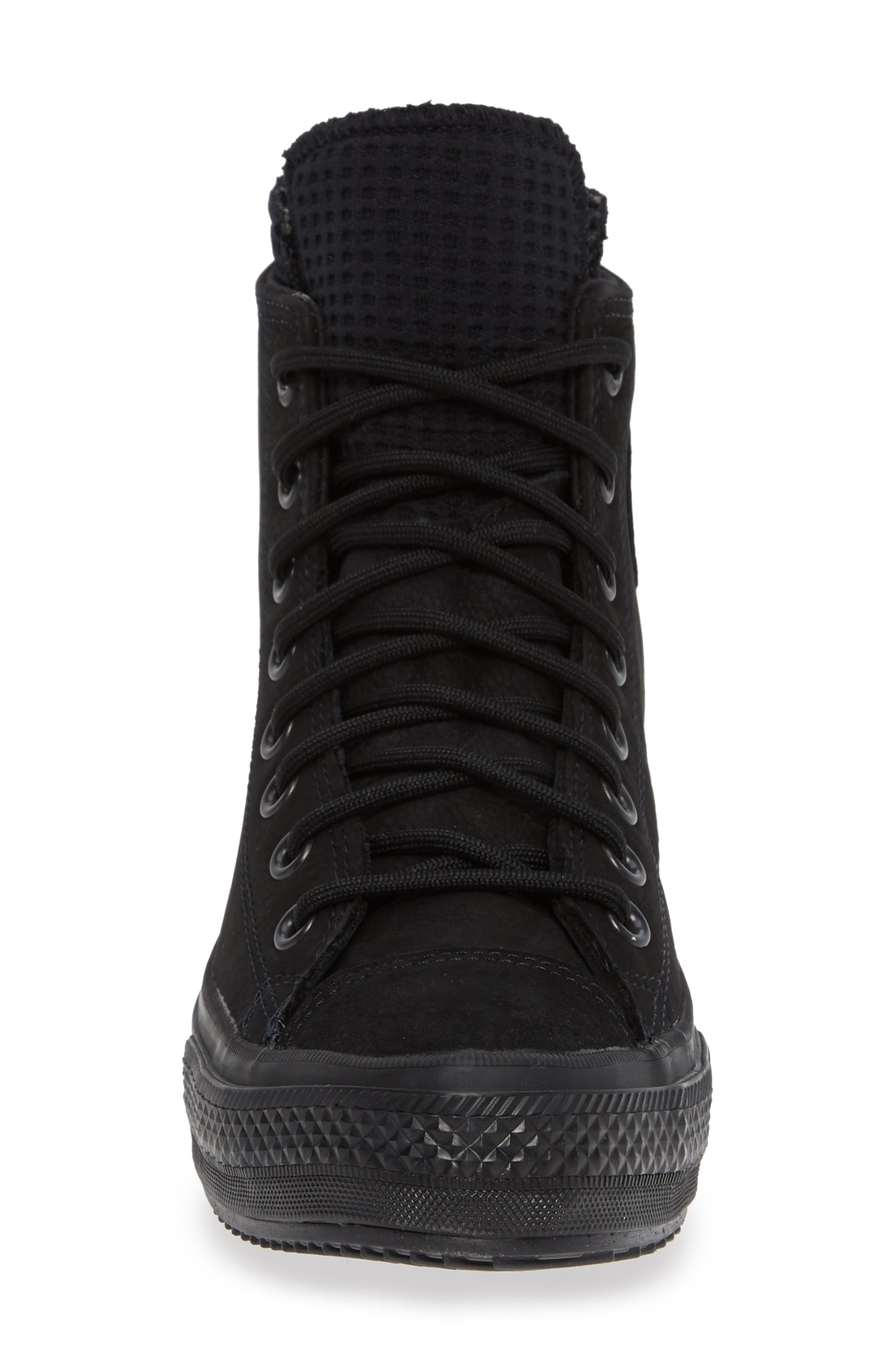 Chuck Taylor® All Star® Counter Climate Waterproof Sneaker, Alternate, color, BLACK/ BLACK/ BLACK