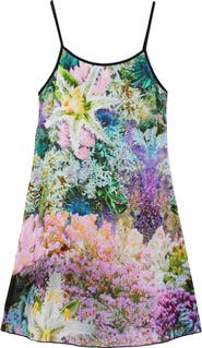 Desigual Floral Print Reversible Dress