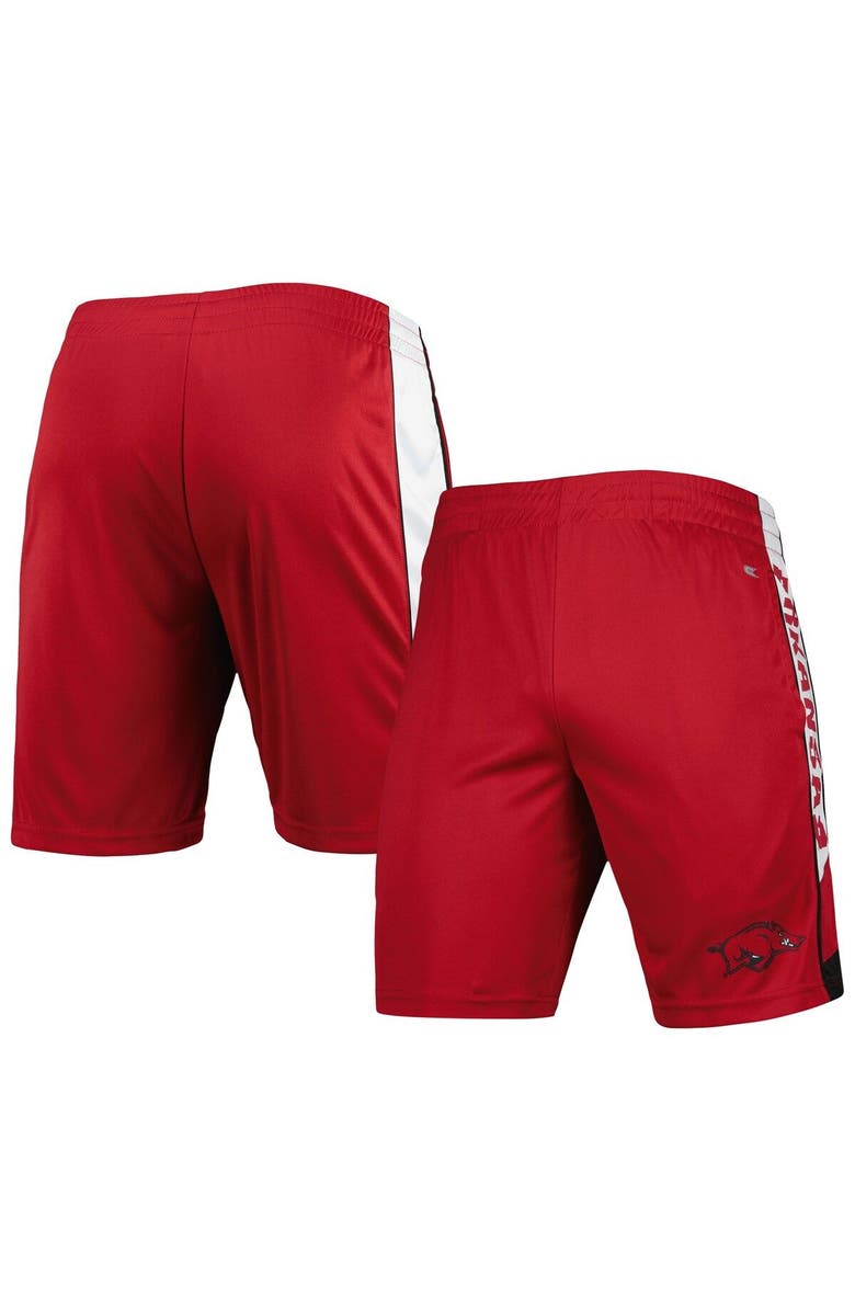 COLOSSEUM Men's Colosseum Cardinal Arkansas Razorbacks Pool Time Shorts, Main, color, Cardinal
