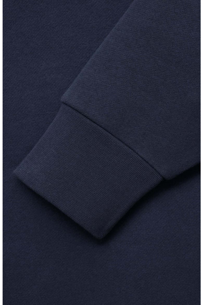 Fleece Crewneck, Alternate, color, Navy