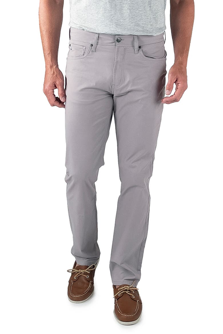 Athletic Fit Pants, Main, color, GRAY FLANNEL