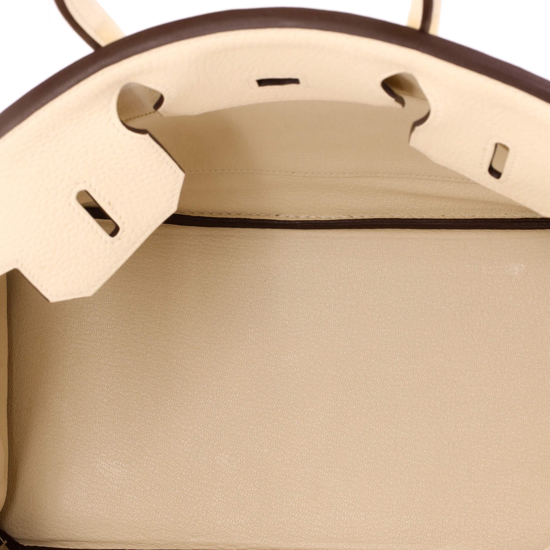 Pre-Owned Hermes Birkin Handbag Light Clemence with Gold Hardware 30, Alternate, color, Nata