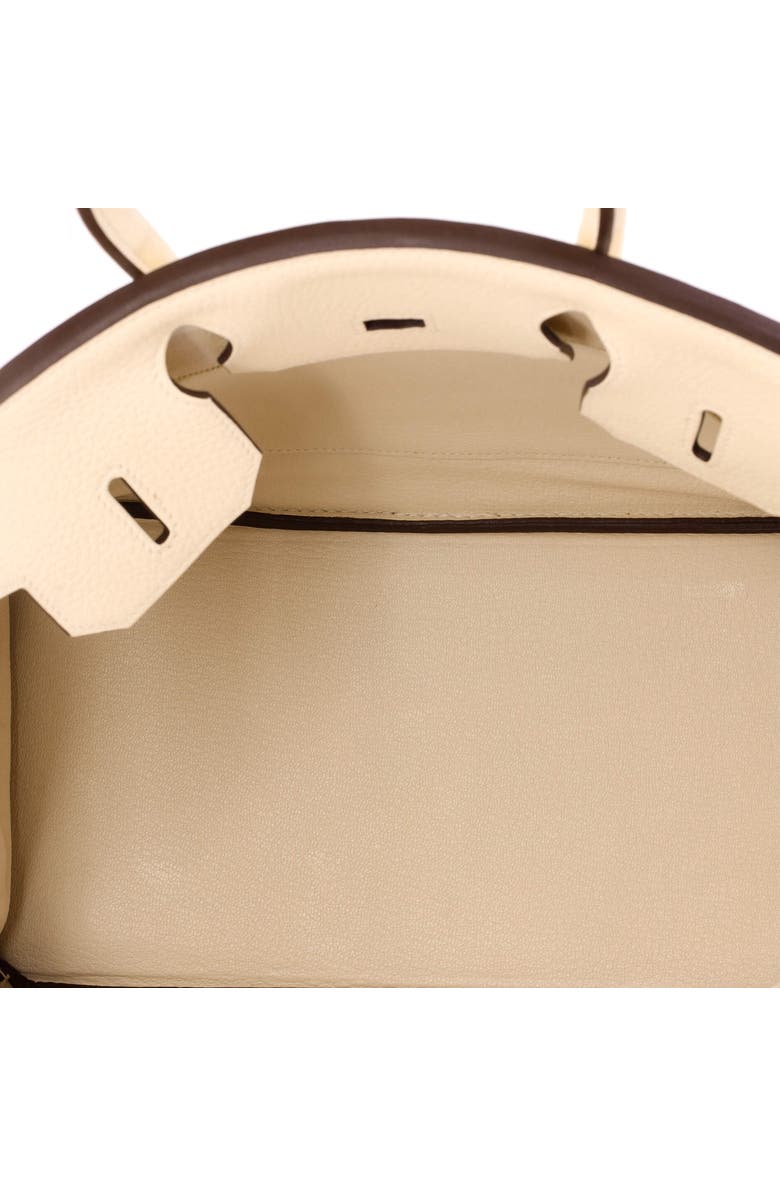 Pre-Owned Hermes Birkin Handbag Light Clemence with Gold Hardware 30, Alternate, color, Nata