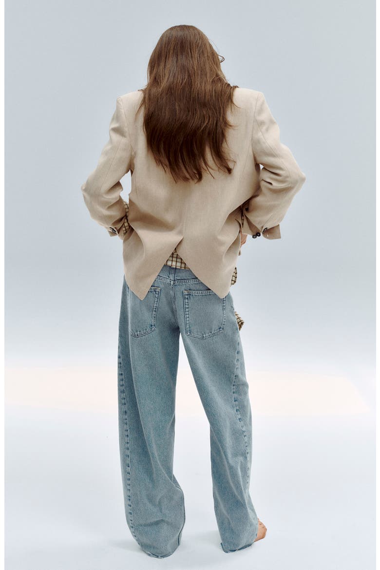 Mid Rise Balloon Jeans, Alternate, color, LIGHT BLUE